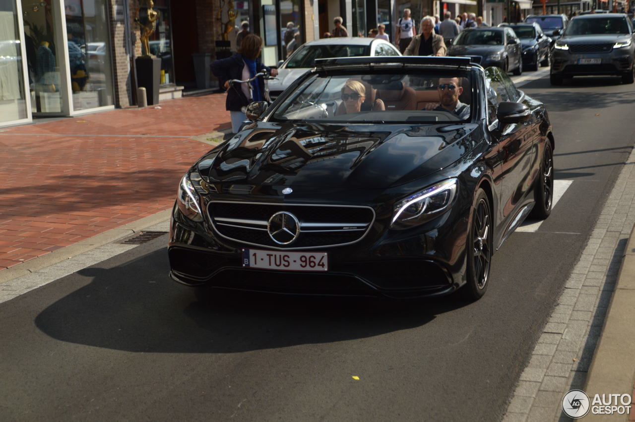 Mercedes-AMG S 63 Convertible A217