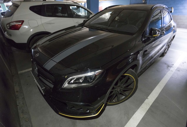 Mercedes-AMG GLA 45 X156 Yellow Night Edition