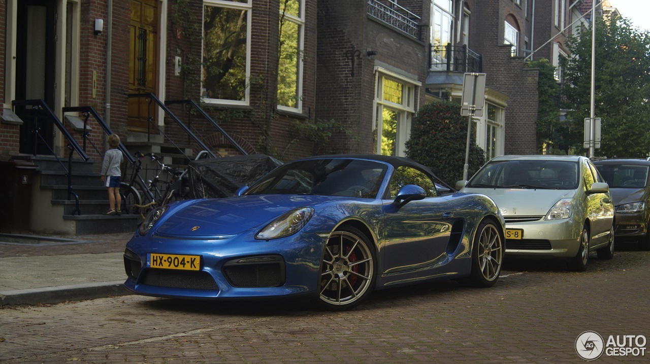 Porsche 981 Boxster Spyder