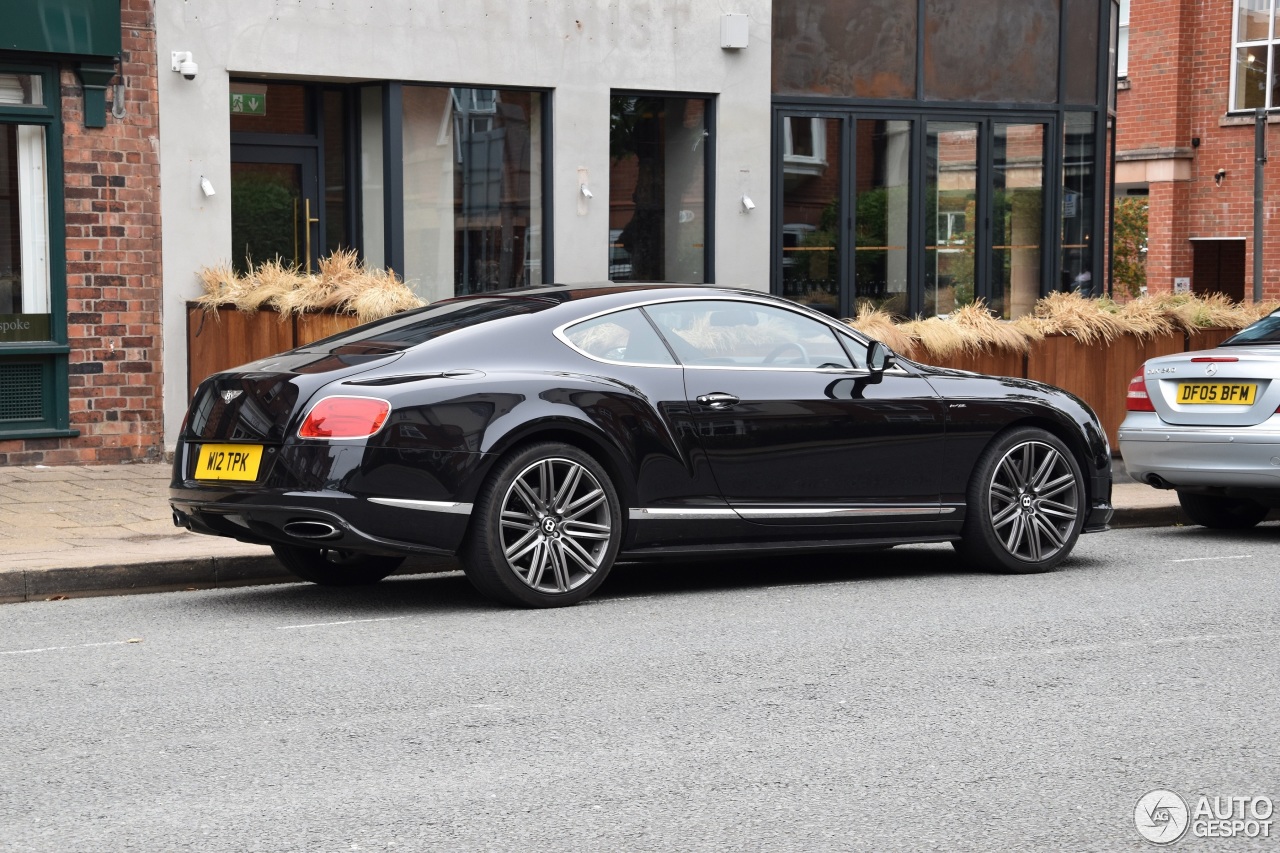 Bentley Continental GT Speed 2012