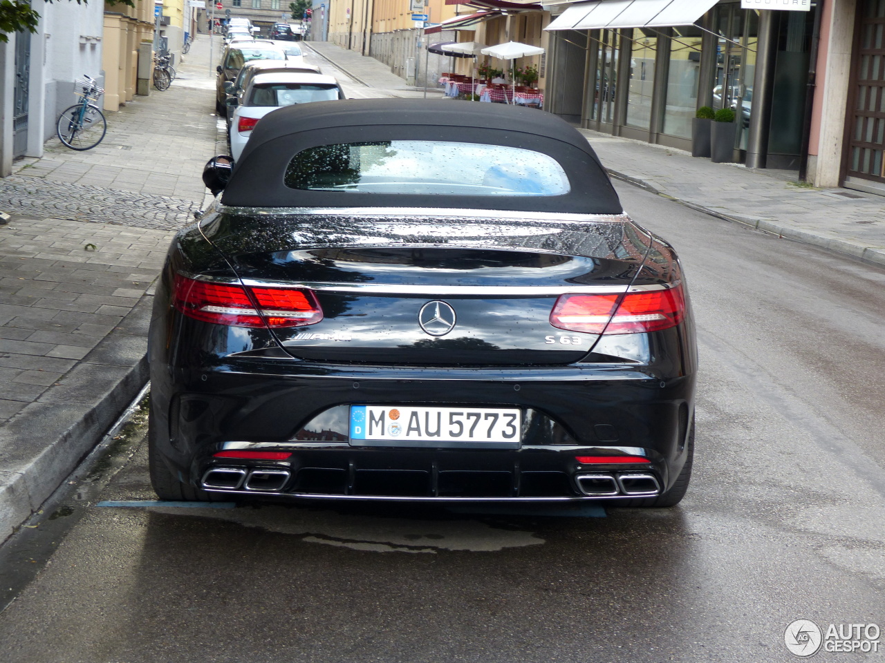 Mercedes-AMG S 63 Convertible A217 2018