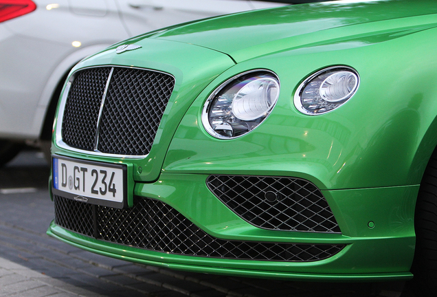 Bentley Continental GTC Speed 2016