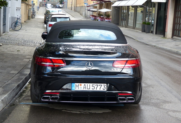 Mercedes-AMG S 63 Convertible A217 2018