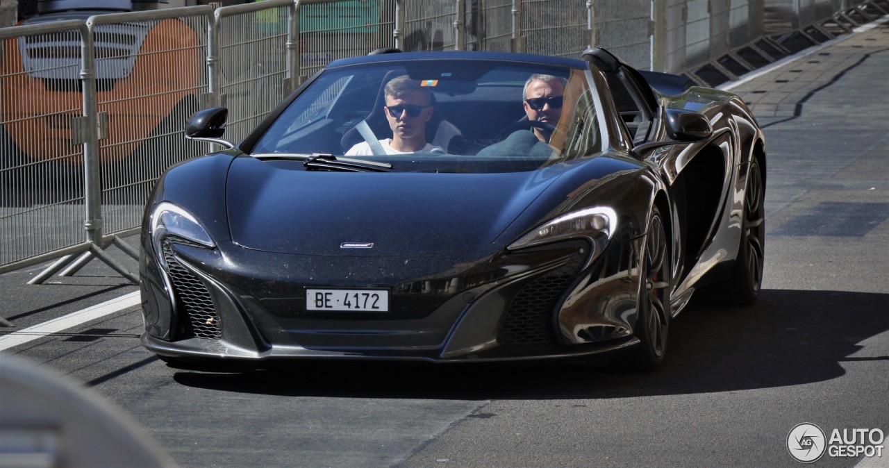 McLaren 650S Spider