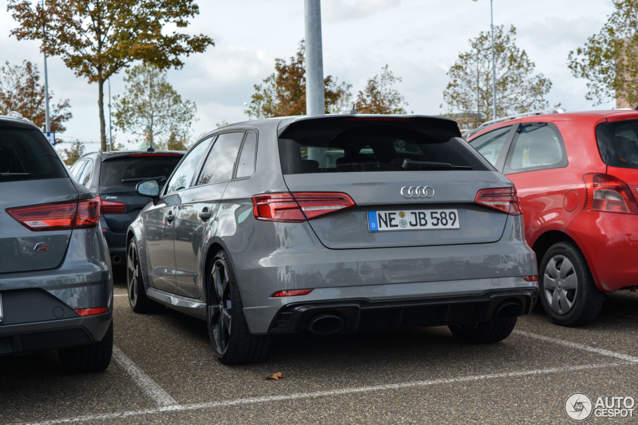 Audi RS3 Sportback 8V 2018