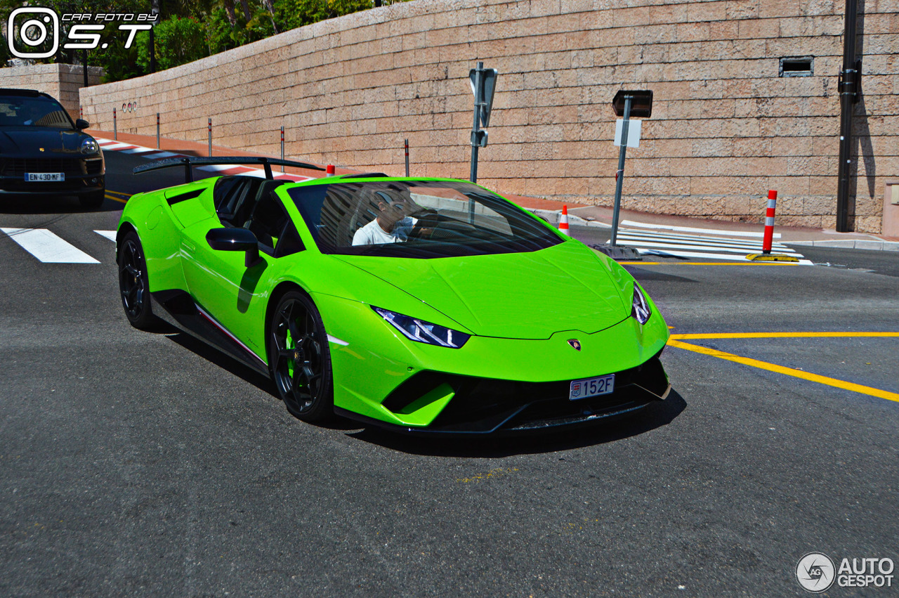 Lamborghini Huracán LP640-4 Performante Spyder