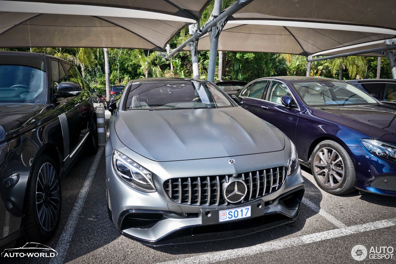 Mercedes-AMG S 63 Coupé C217 2018 Yellow Night Edition