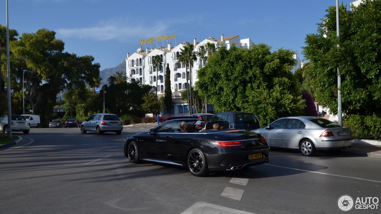 Mercedes-AMG S 63 Convertible A217