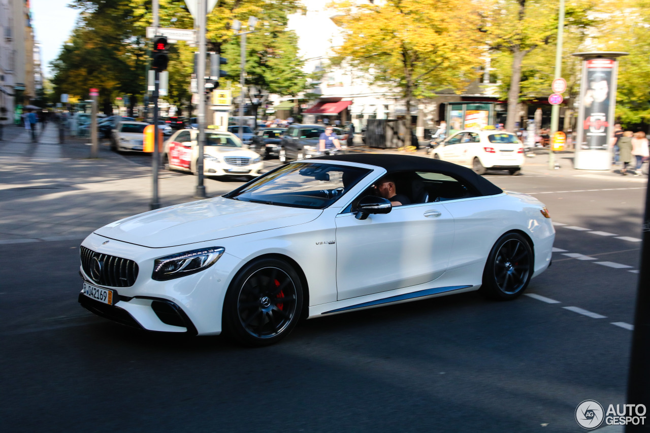 Mercedes-AMG S 63 Convertible A217 2018