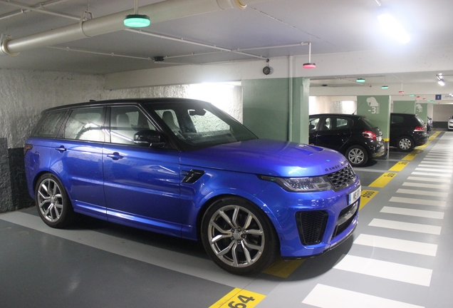 Land Rover Range Rover Sport SVR 2018