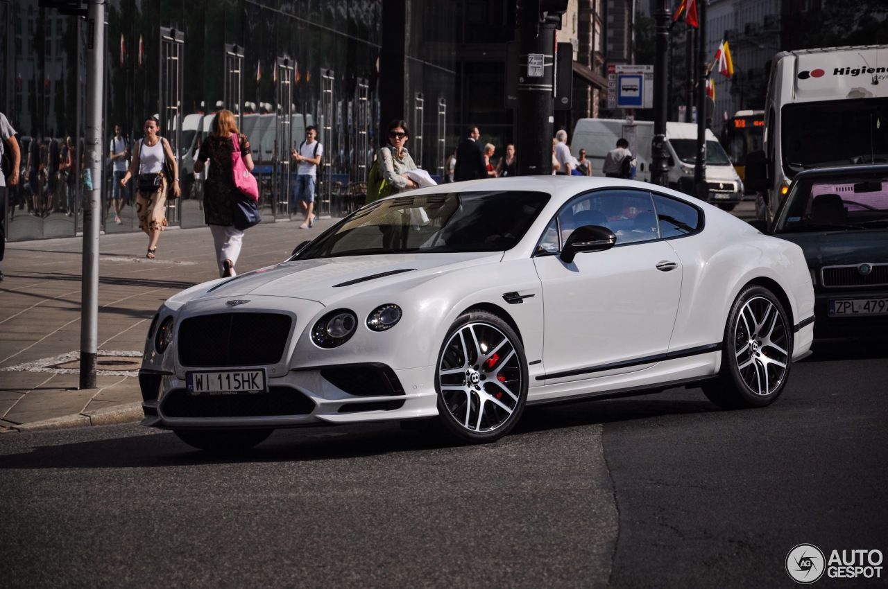 Bentley Continental Supersports Coupé 2018