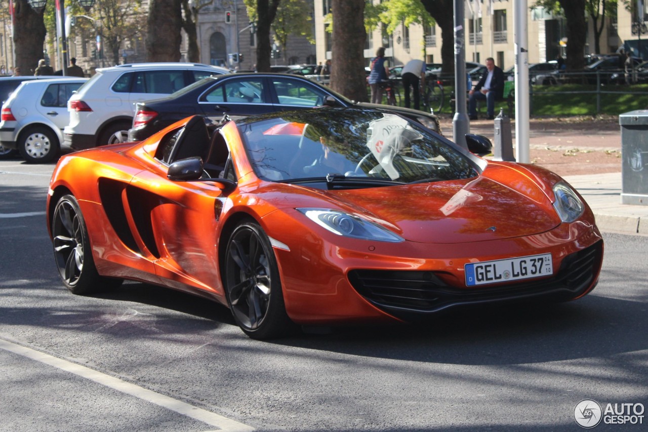 McLaren 12C Spider