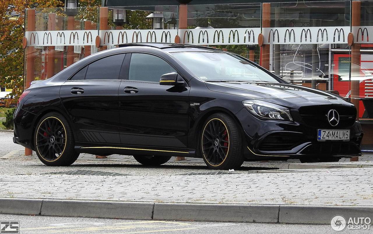 Mercedes-AMG CLA 45 C117 Yellow Night Edition