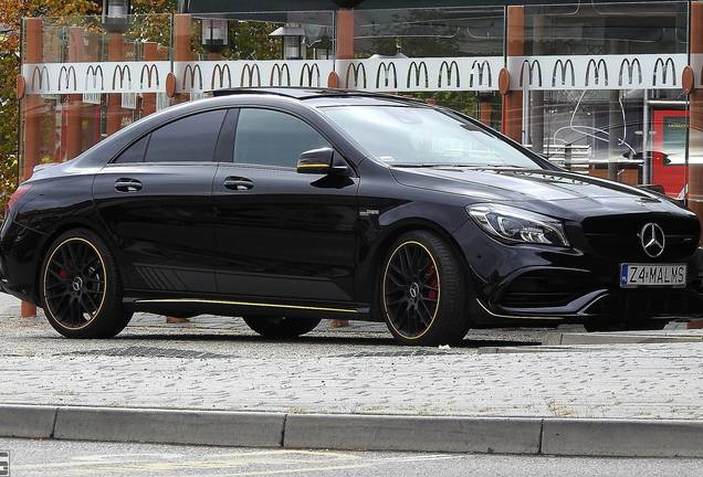 Mercedes-AMG CLA 45 C117 Yellow Night Edition