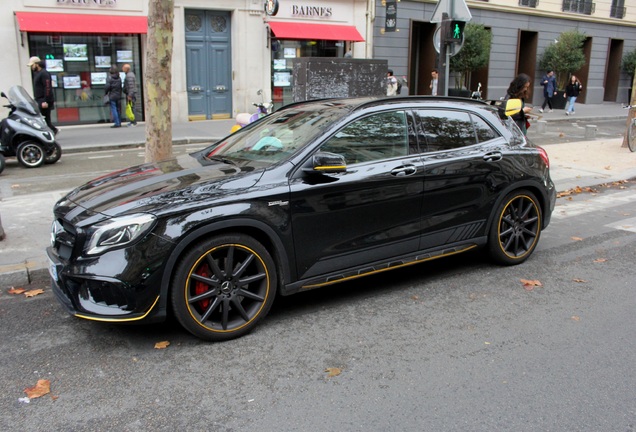 Mercedes-AMG GLA 45 X156 Yellow Night Edition