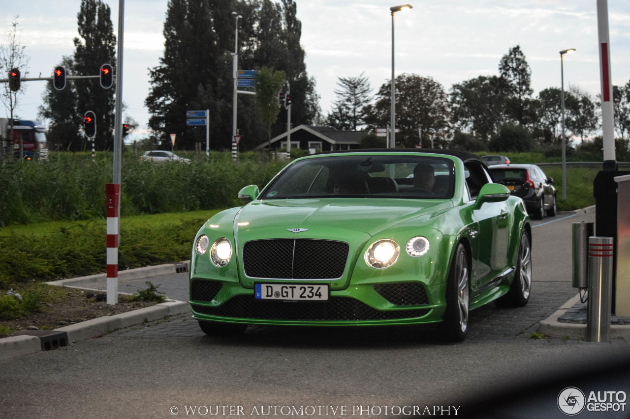 Bentley Continental GTC Speed 2016