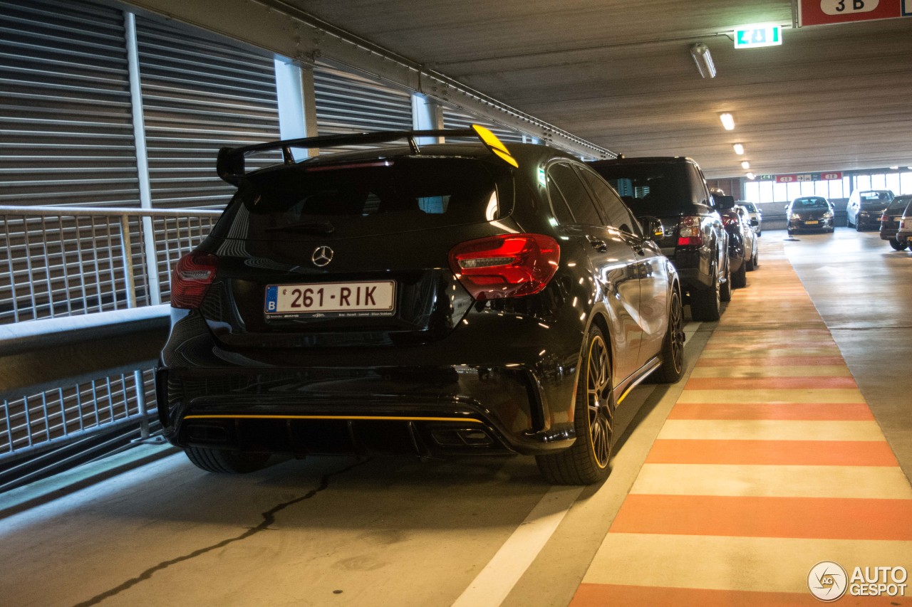 Mercedes-AMG A 45 W176 Yellow Night Edition