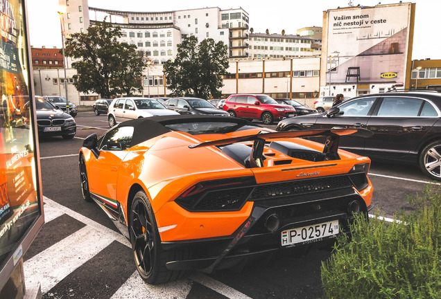 Lamborghini Huracan LP640-4 Performante Spyder