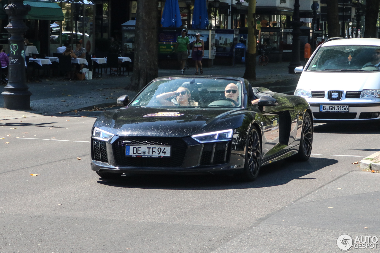 Audi R8 V10 Spyder 2016