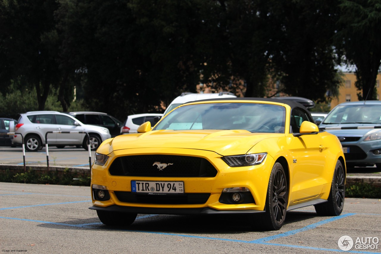 Ford Mustang GT Convertible 2015