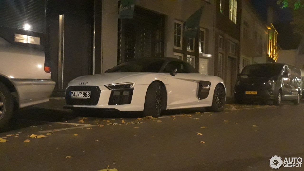 Audi R8 V10 Plus Spyder 2017