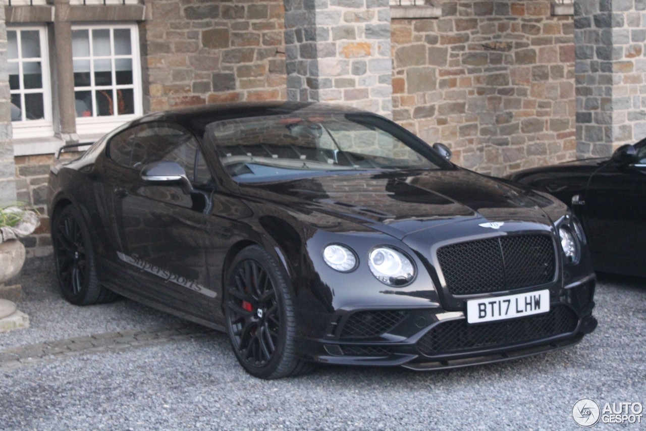 Bentley Continental Supersports Coupé 2018