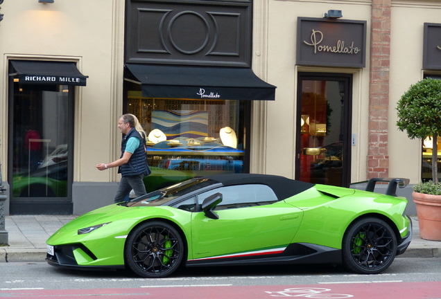 Lamborghini Huracán LP640-4 Performante Spyder