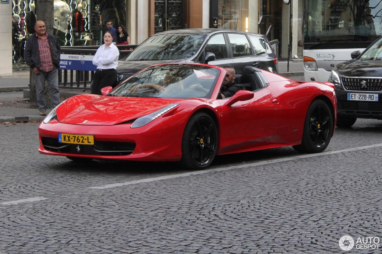 Ferrari 458 Spider