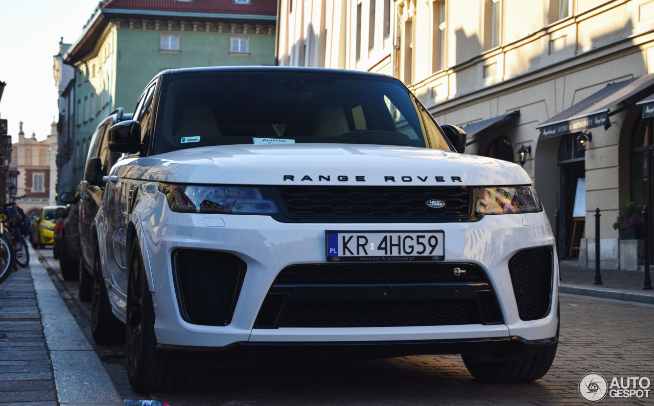 Land Rover Range Rover Sport SVR 2018