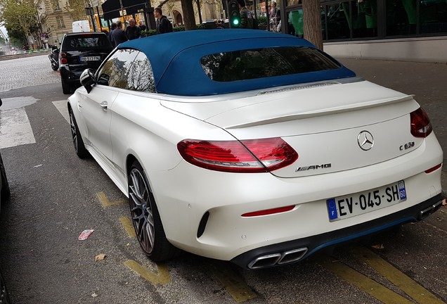 Mercedes-AMG C 63 S Convertible A205 Ocean Blue Edition