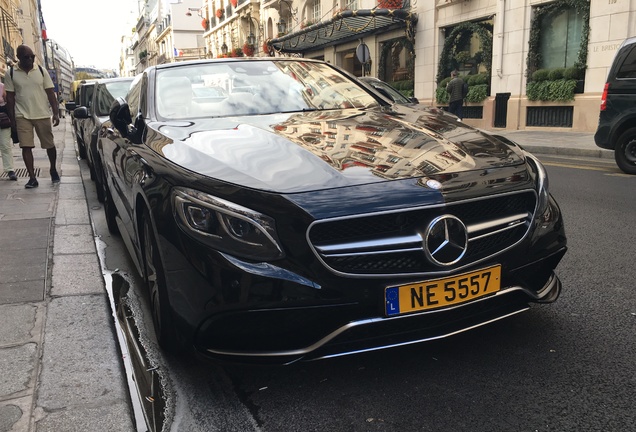 Mercedes-AMG S 63 Convertible A217