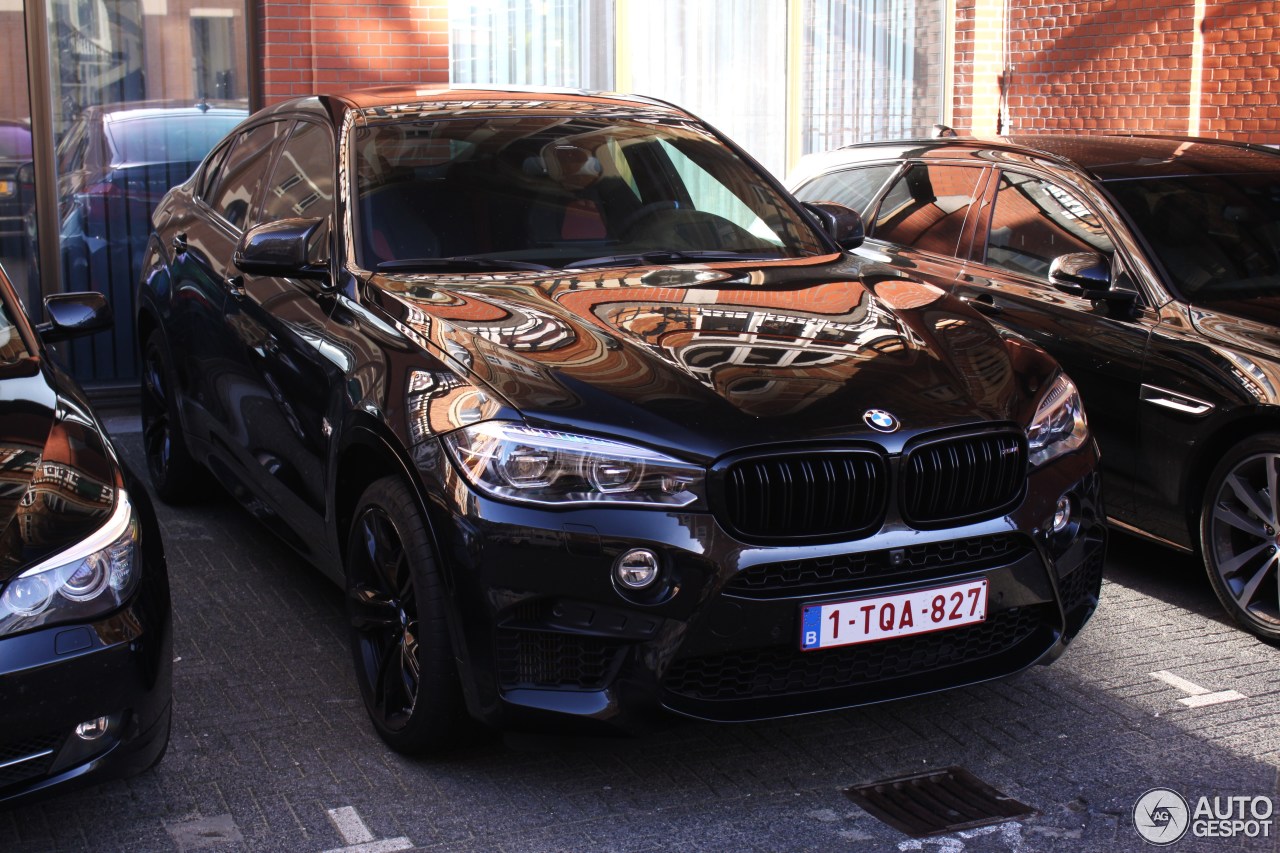 BMW X6 M F86 Edition Black Fire