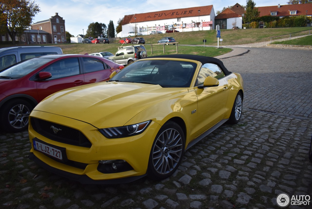 Ford Mustang GT Convertible 2015