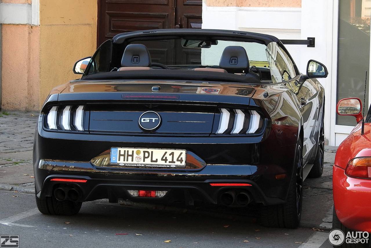 Ford Mustang GT Convertible 2018