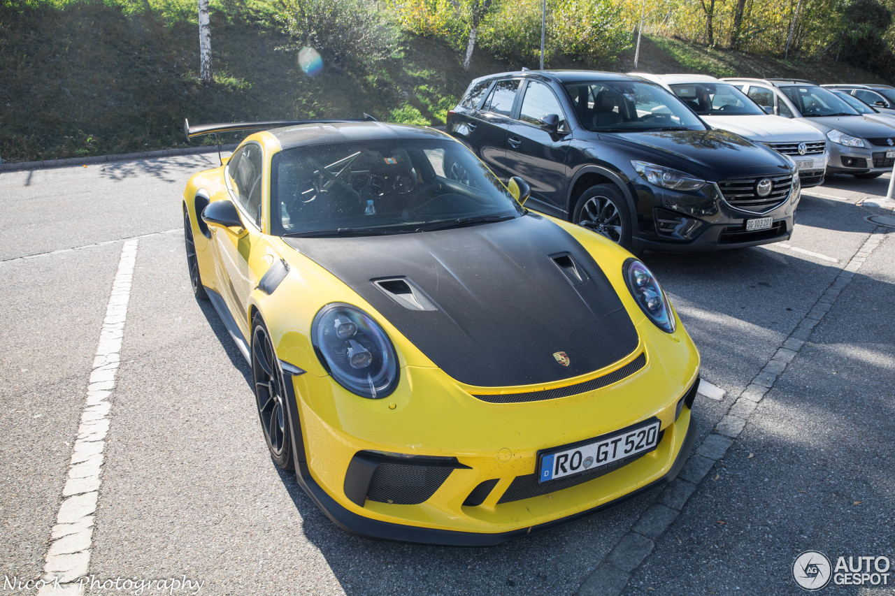 Porsche 991 GT3 RS MkII Weissach Package