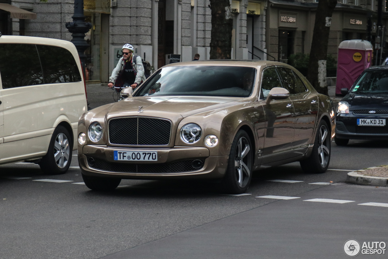 Bentley Mulsanne Speed 2015