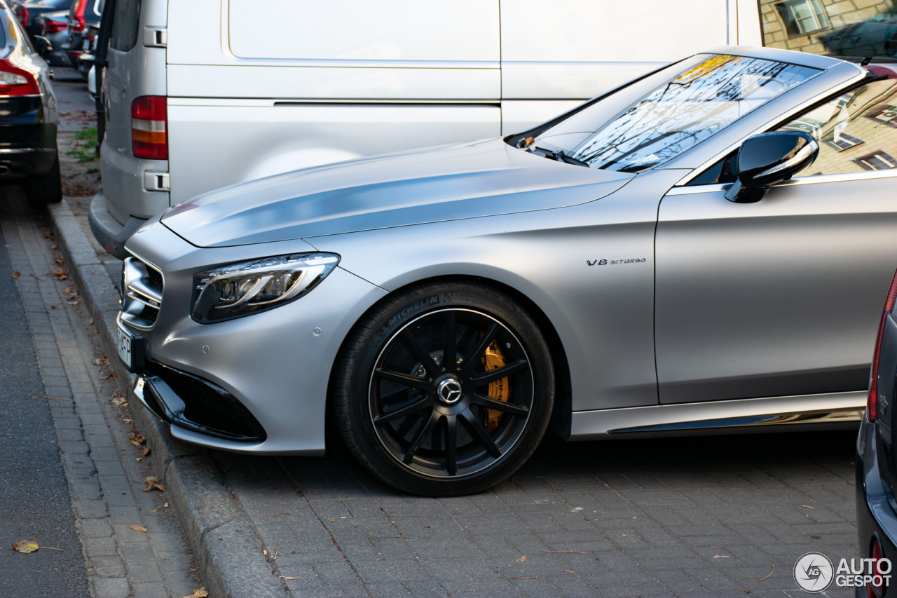 Mercedes-AMG S 63 Convertible A217