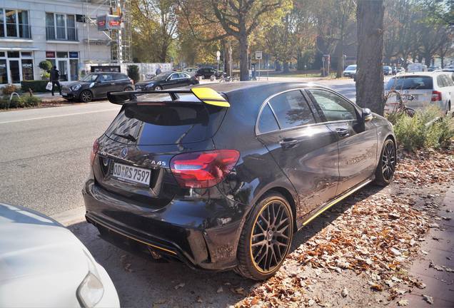 Mercedes-AMG A 45 W176 Yellow Night Edition