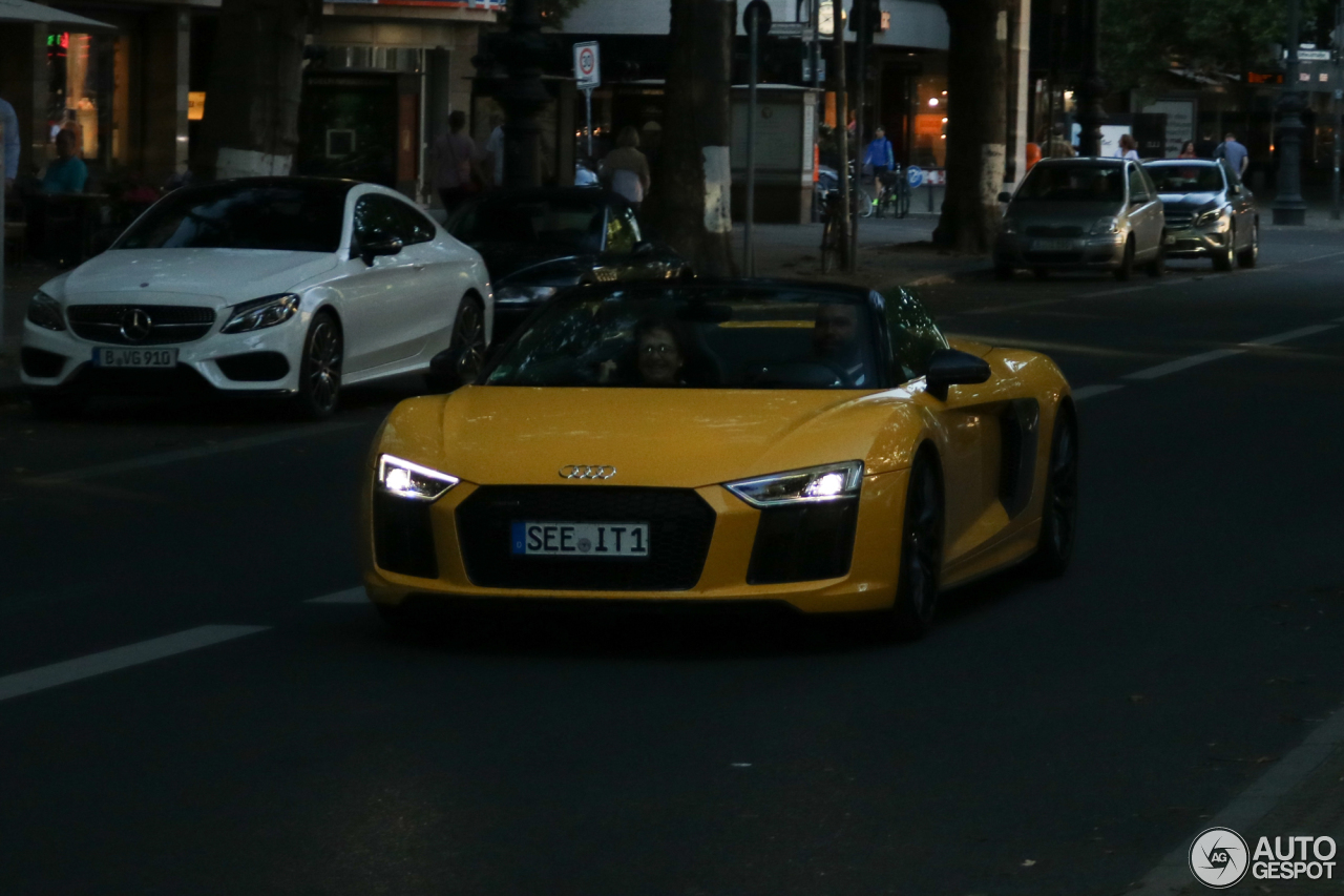 Audi R8 V10 Plus Spyder 2017