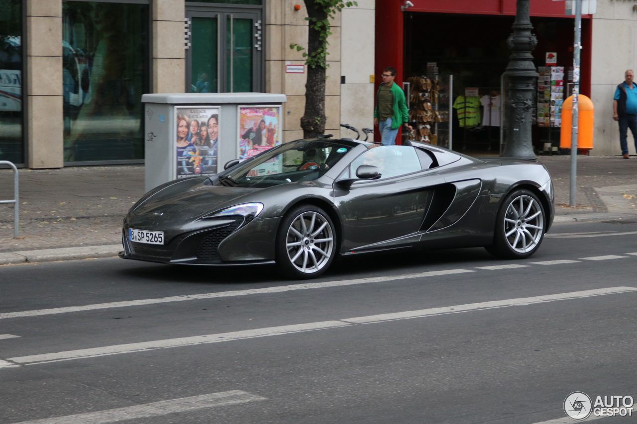 McLaren 650S Spider