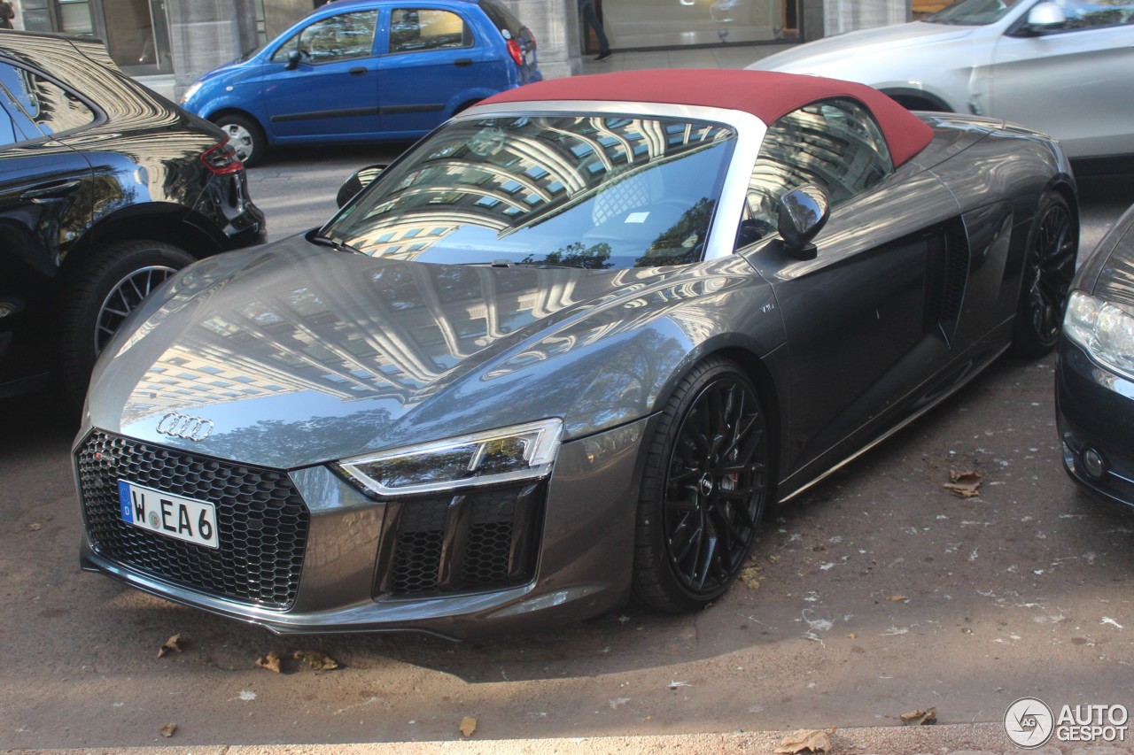 Audi R8 V10 Plus Spyder 2017