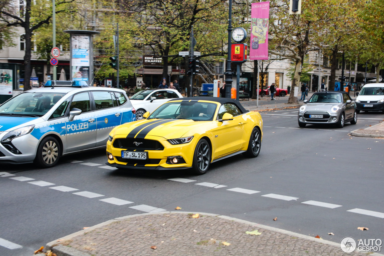 Ford Mustang GT Convertible 2015