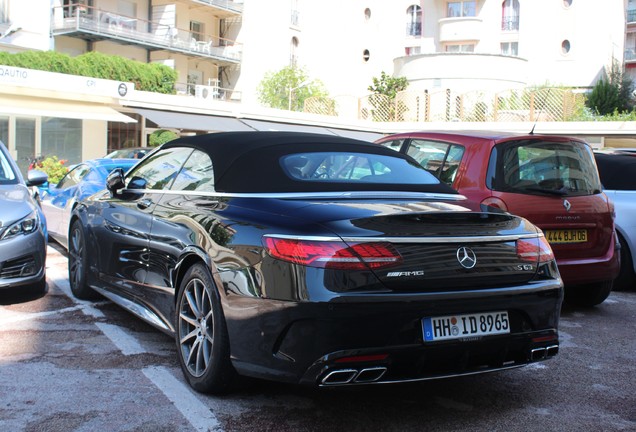 Mercedes-AMG S 63 Convertible A217 2018