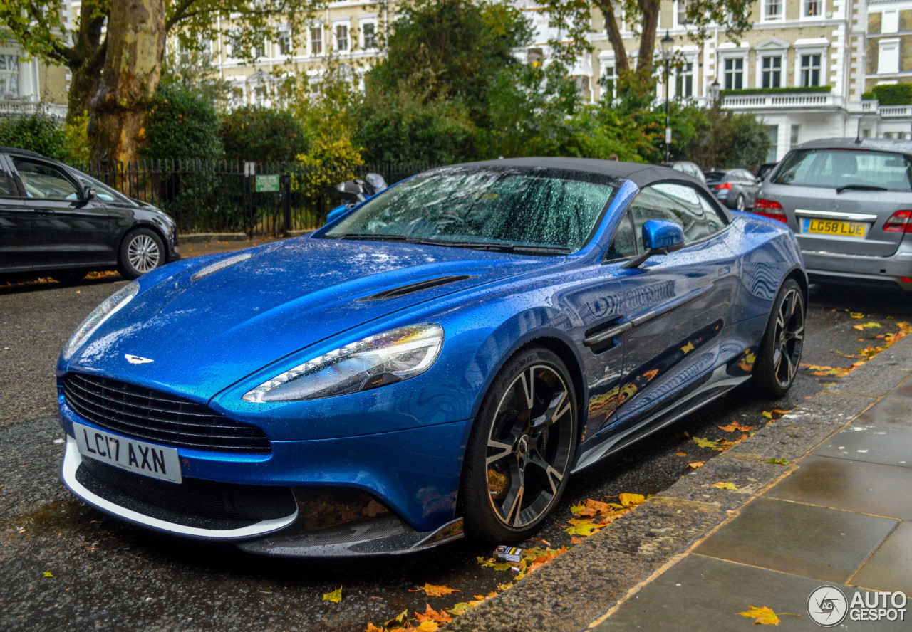 Aston Martin Vanquish S Volante 2017