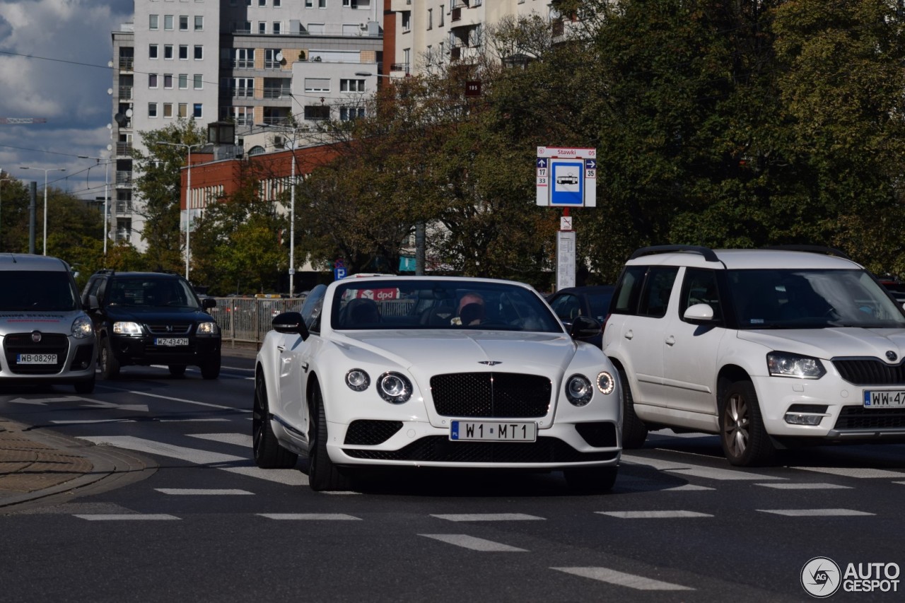 Bentley Continental GTC V8 S 2016