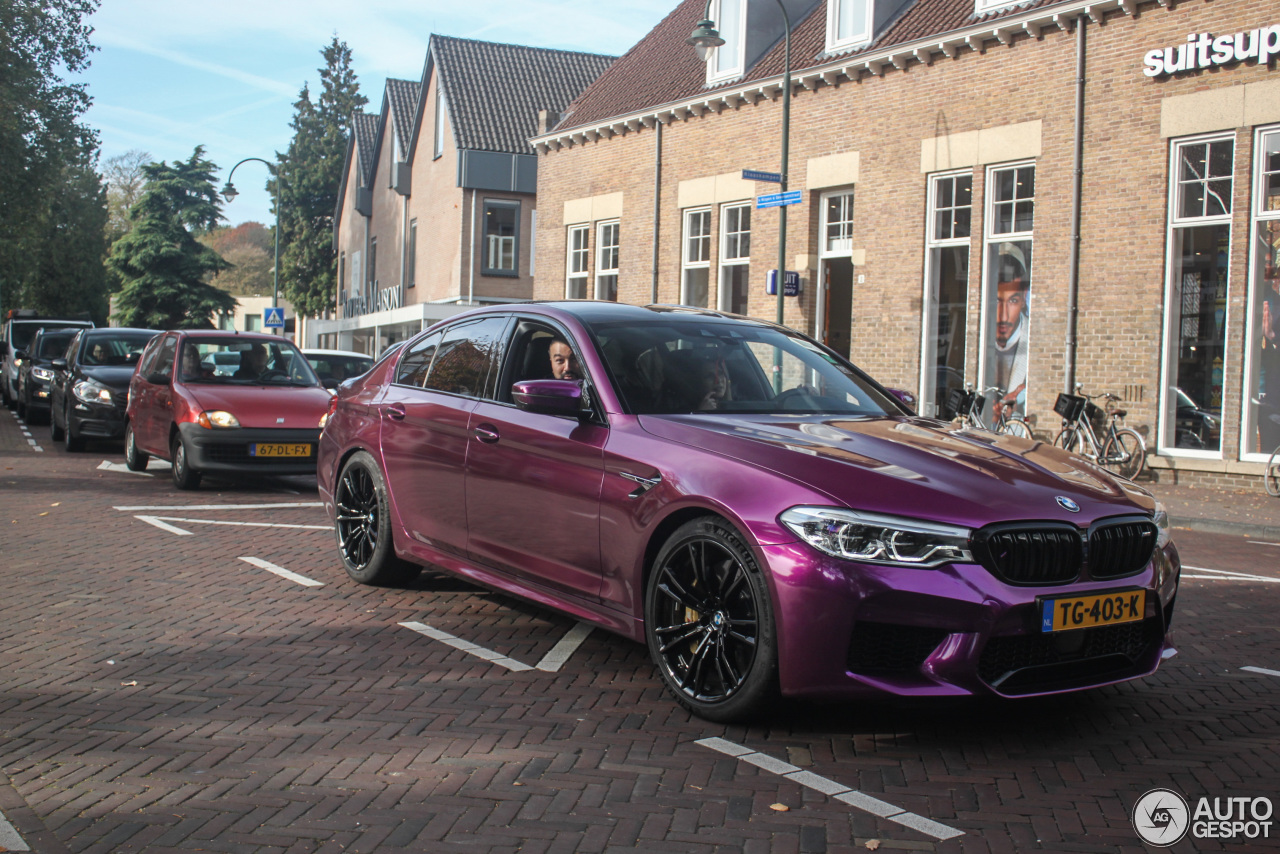 BMW m5 f90 Purple