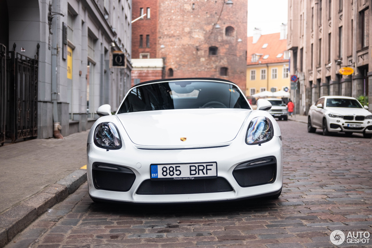 Porsche 981 Boxster Spyder