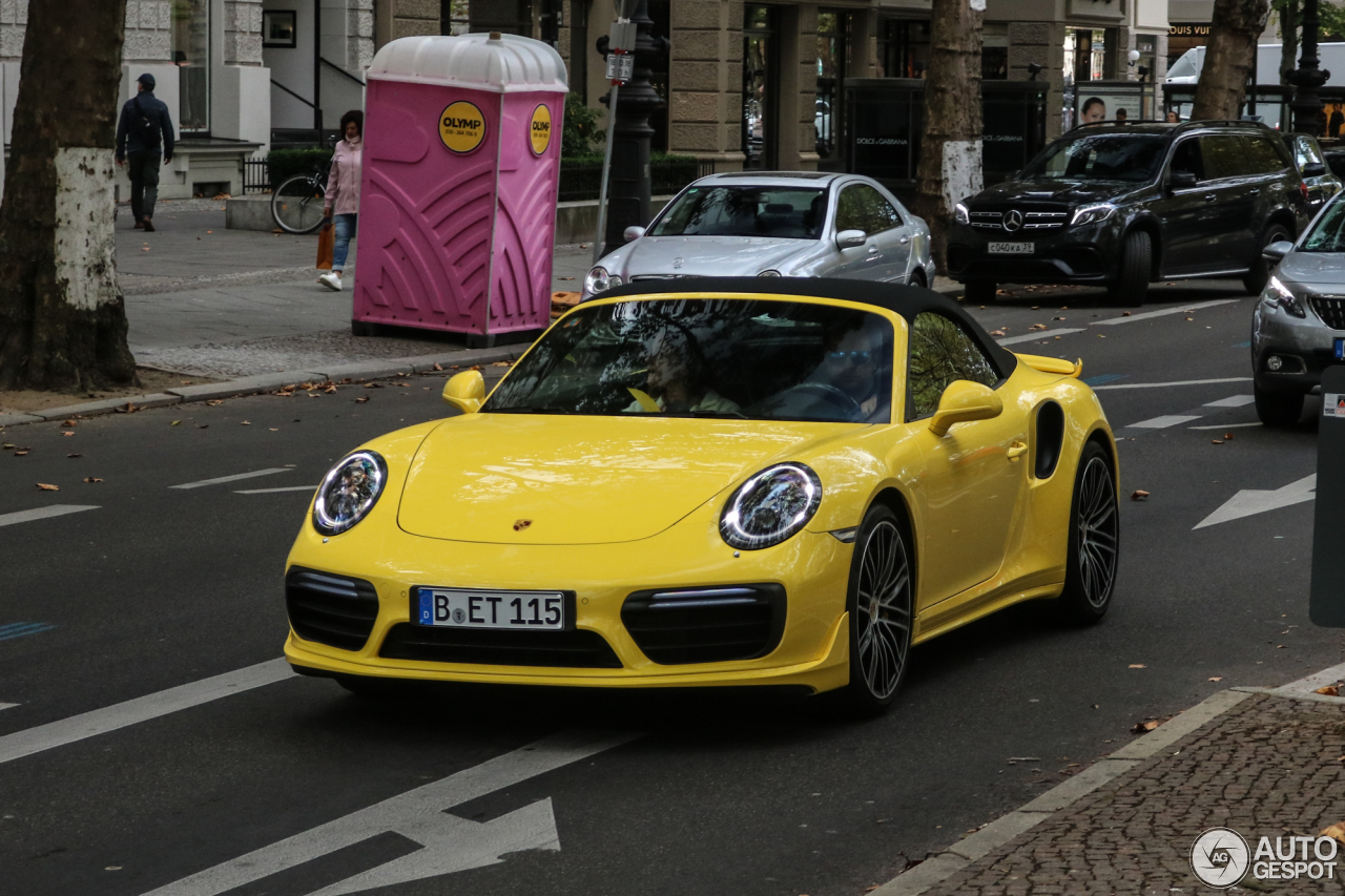 Porsche 991 Turbo S Cabriolet MkII