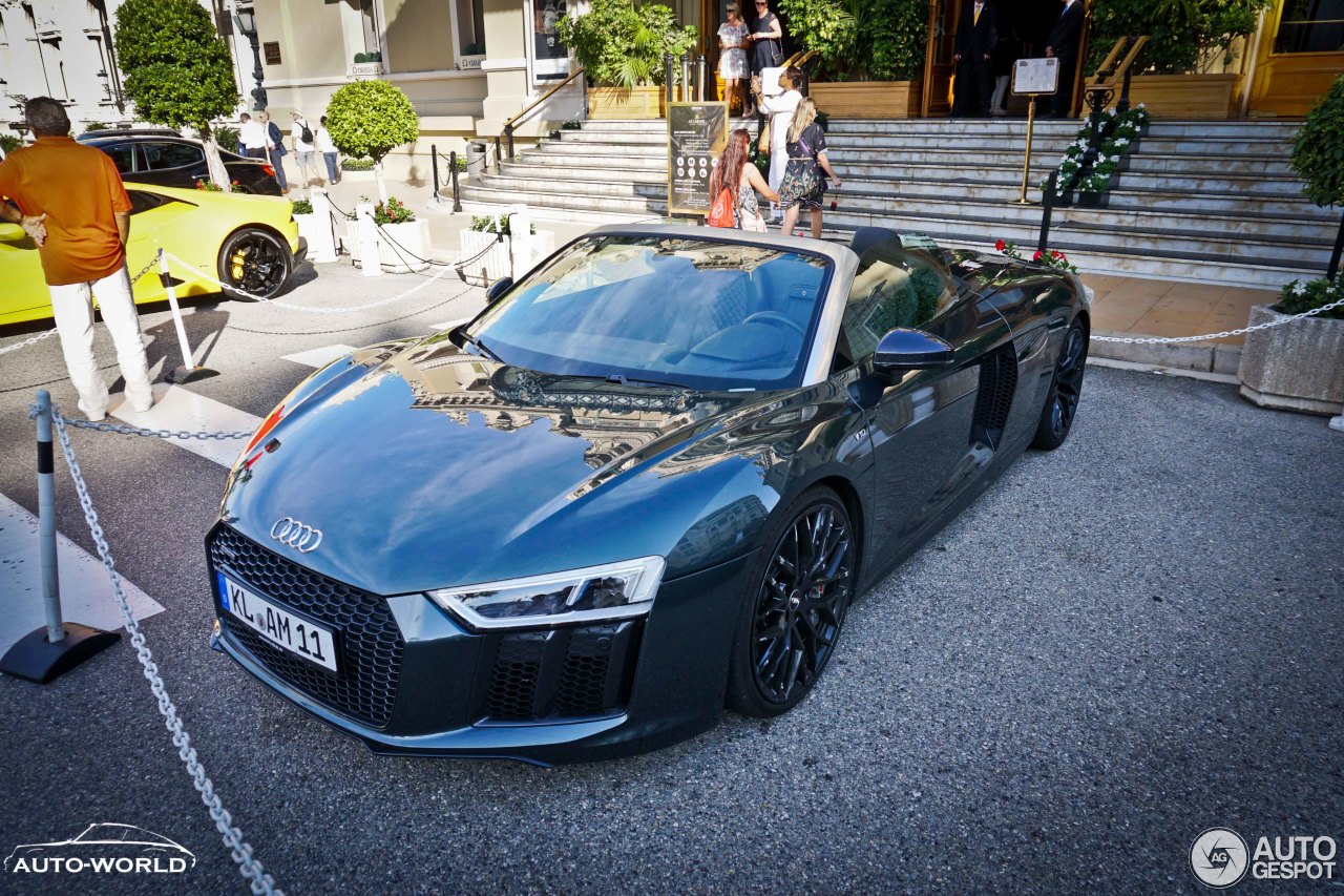 Audi R8 V10 Spyder 2016