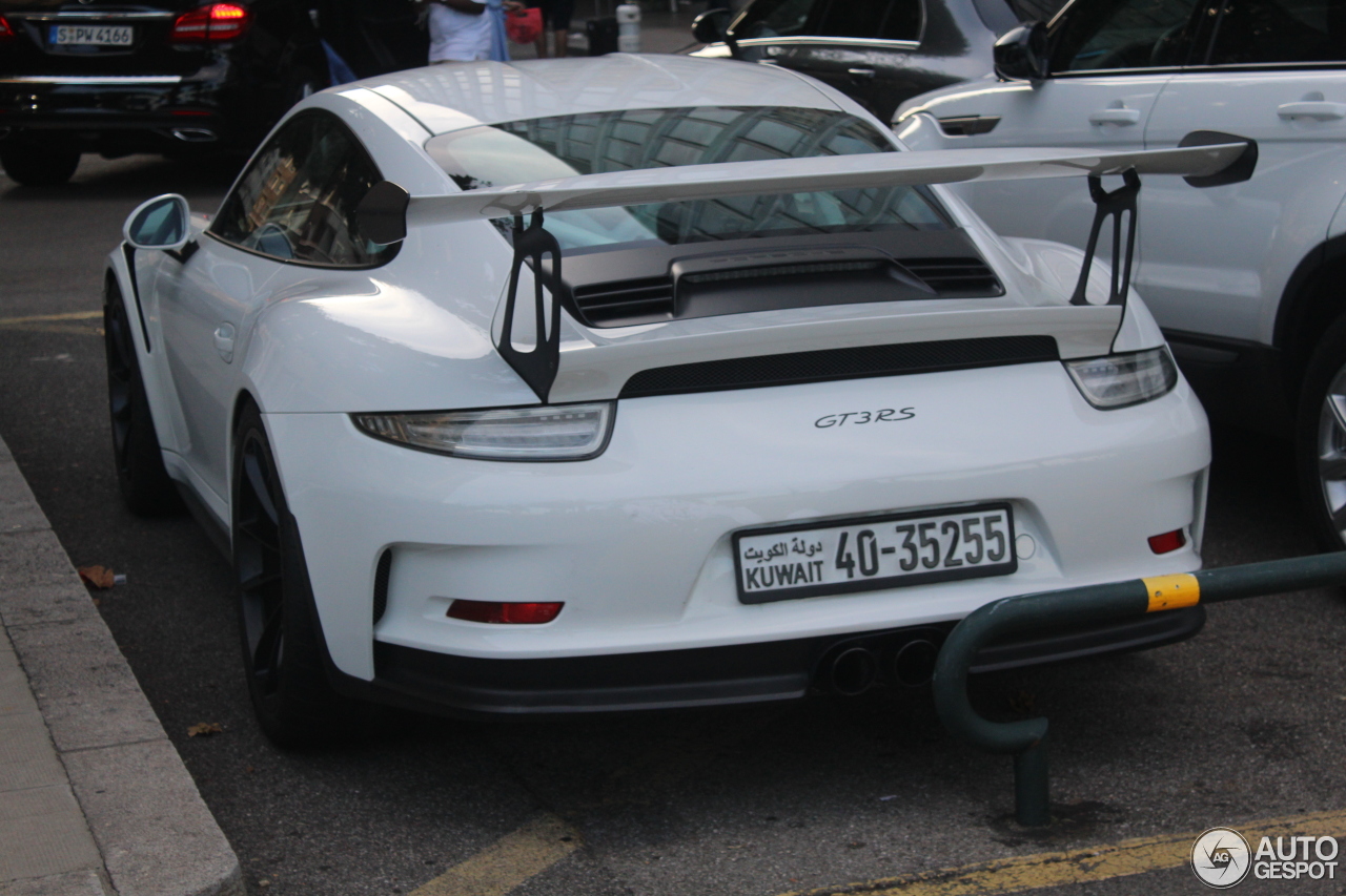 Porsche 991 GT3 RS MkI